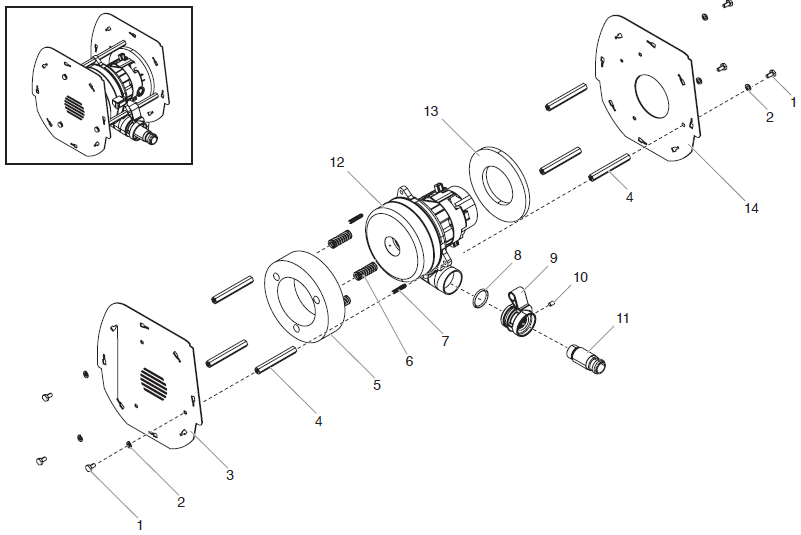 CapSpray 55 Turbine Assembly Parts